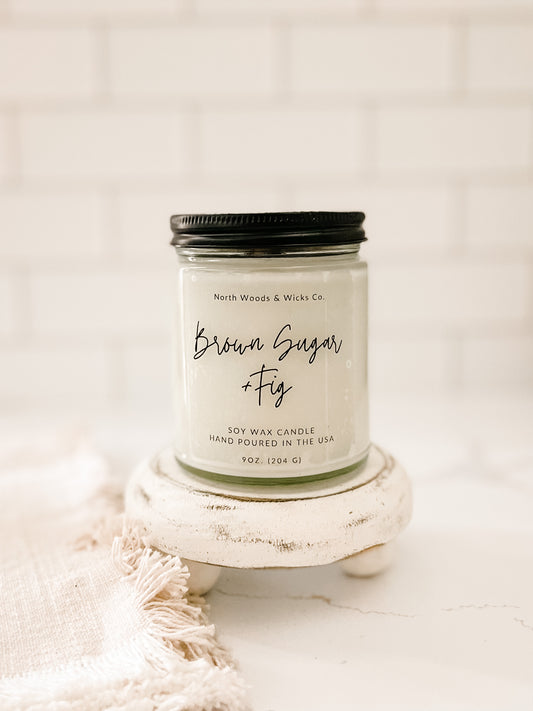 Brown Sugar + Fig 9oz Candle