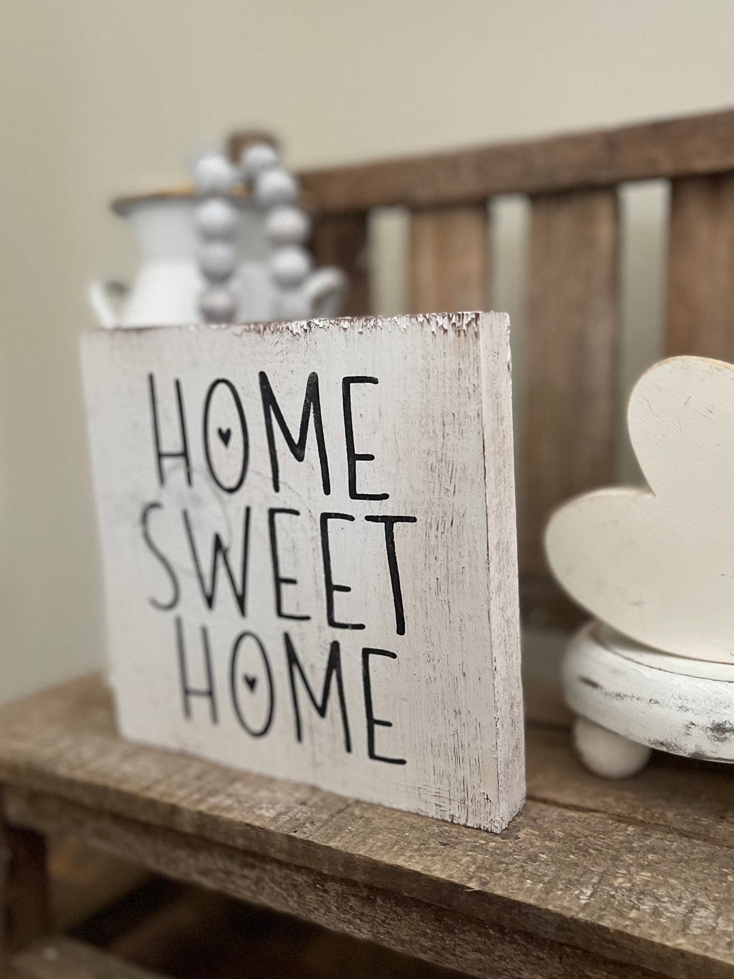 Home sweet home sign
