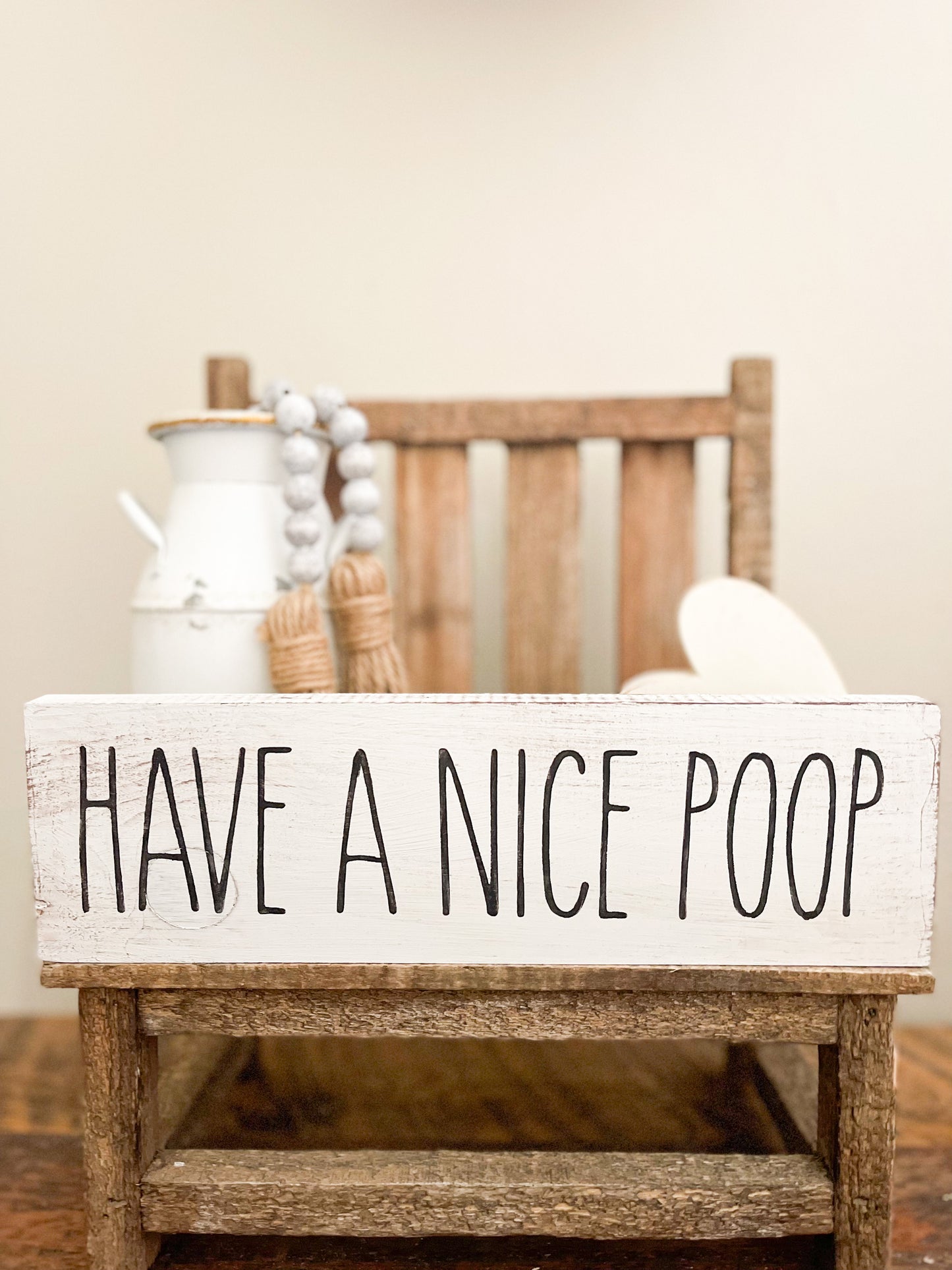 Have a nice poop sign